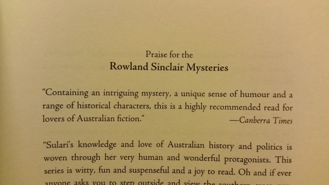 rowland sinclair previous review