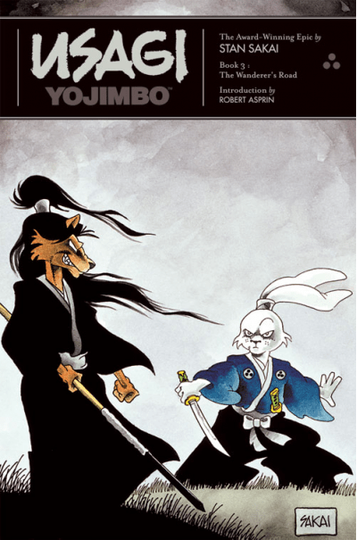Usagi Yojimbo The Wanderer's Road Cover