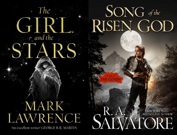 Mark Lawrence and R. A. Salvatore Covers