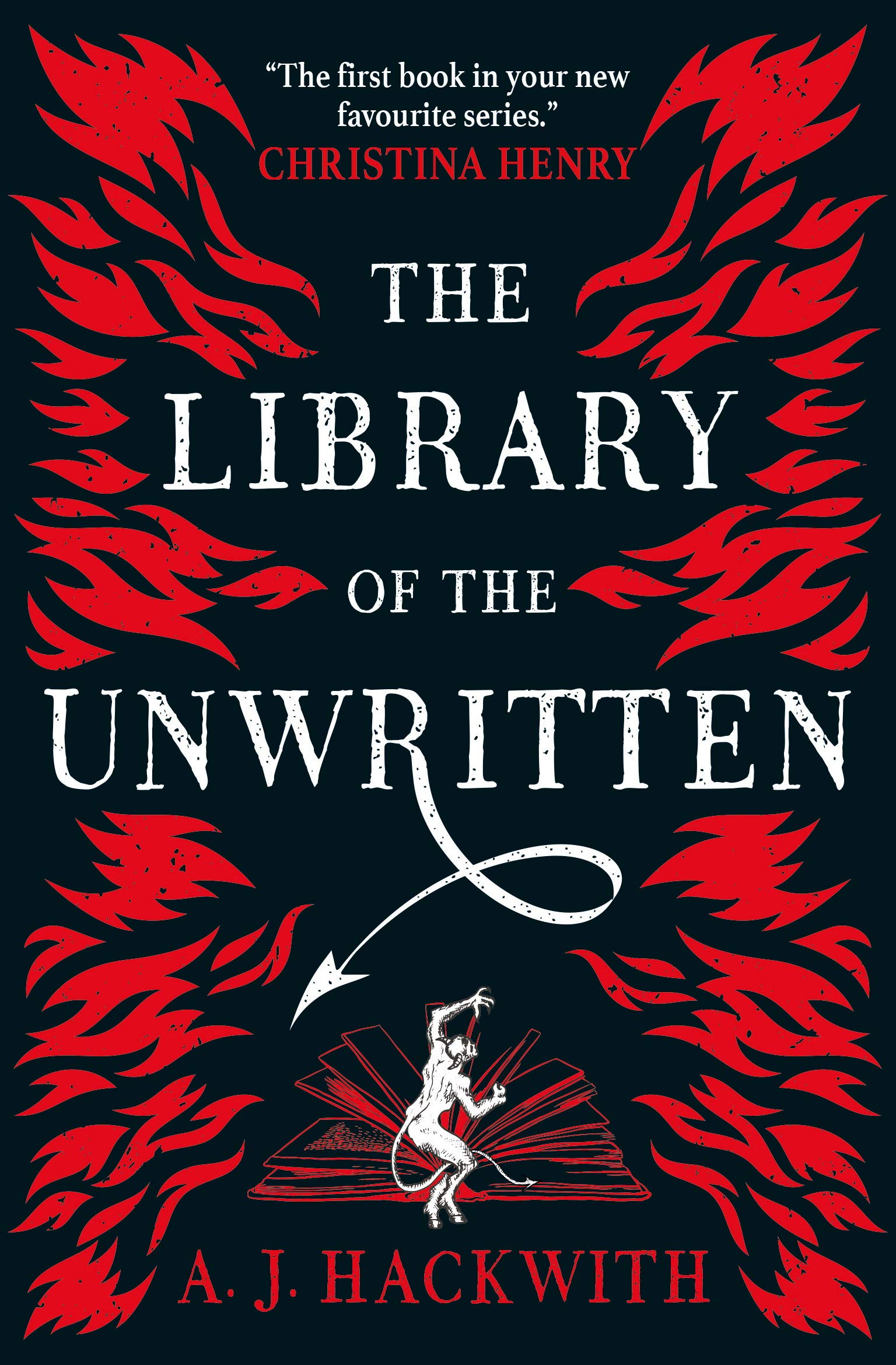 The Library of the Unwritten Cover