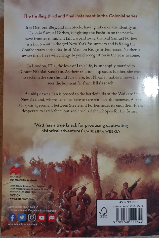 The Queen's Captain - Back Cover