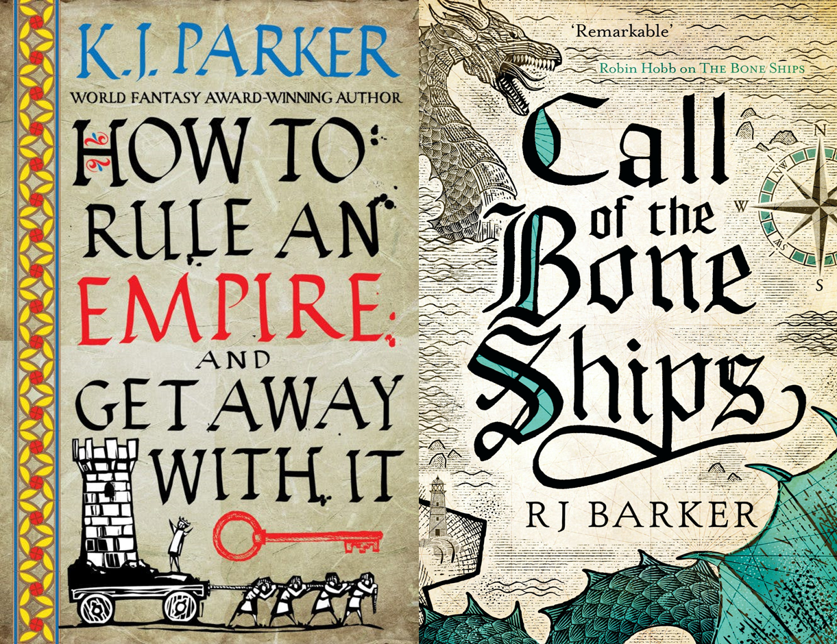 How to Rule an Empire and Get Away With It and Call of the Bone Ships Covers