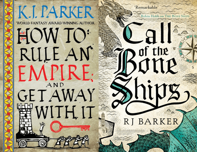 How to Rule an Empire and Get Away With It and Call of the Bone Ships Covers