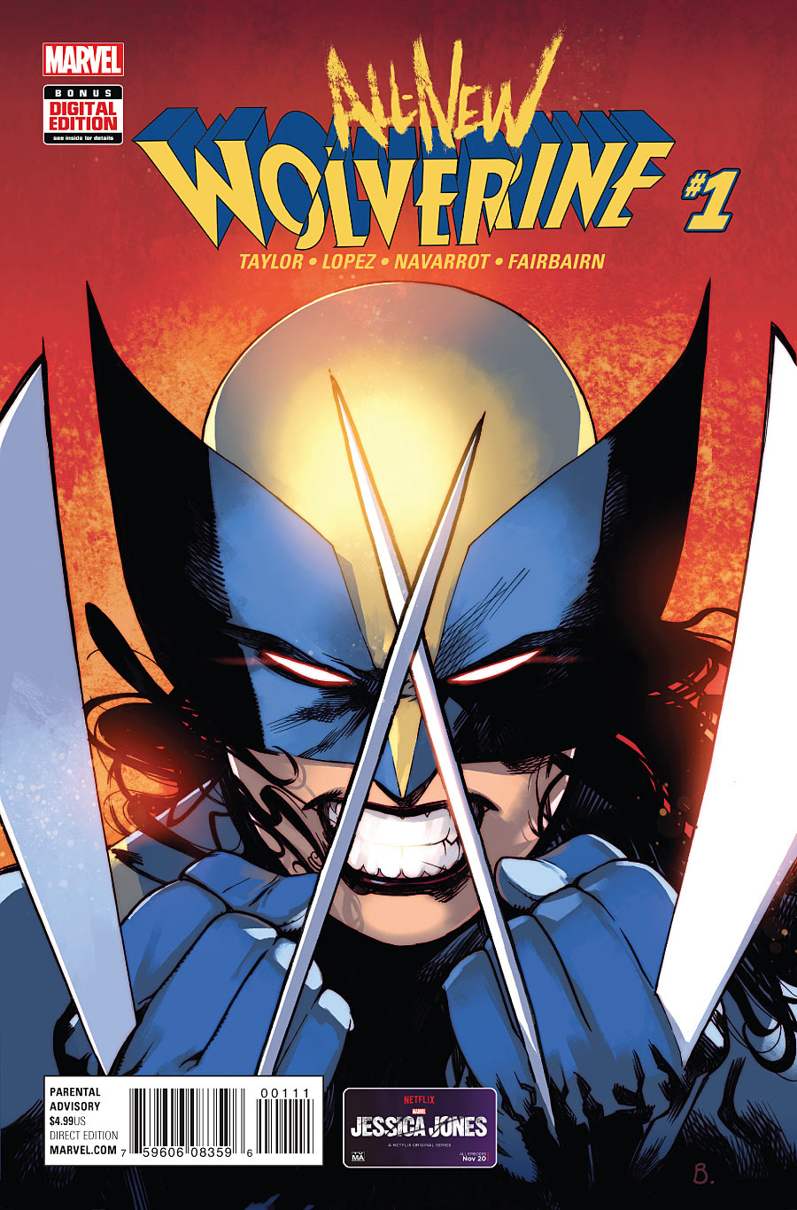 All New Wolverine Cover