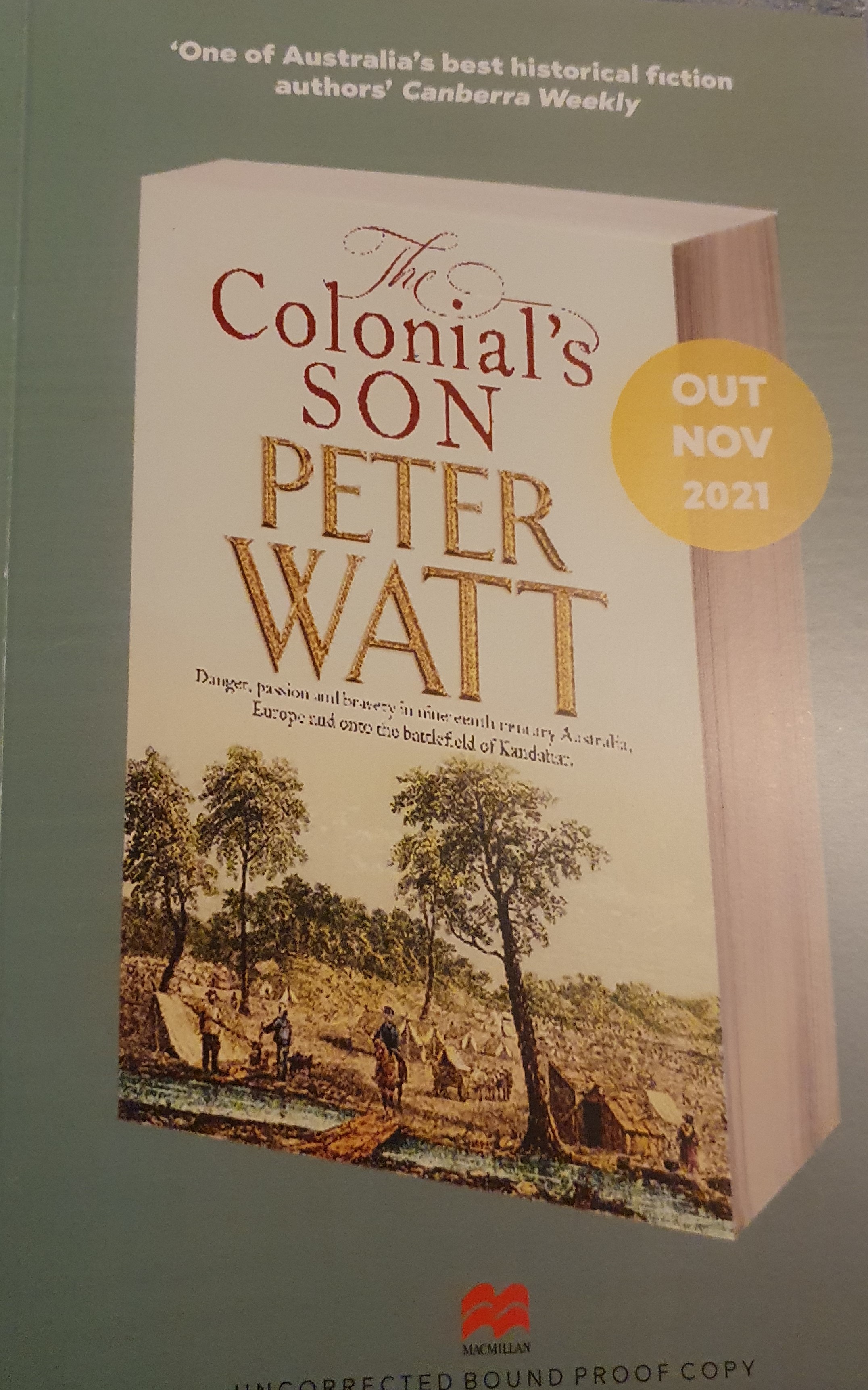 The Colonial's Son Front