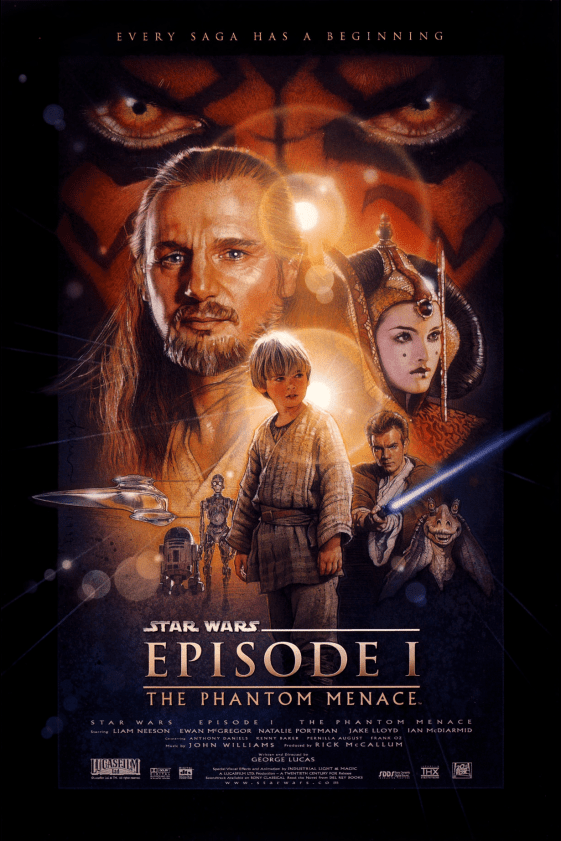 The Phantom Menace Poster