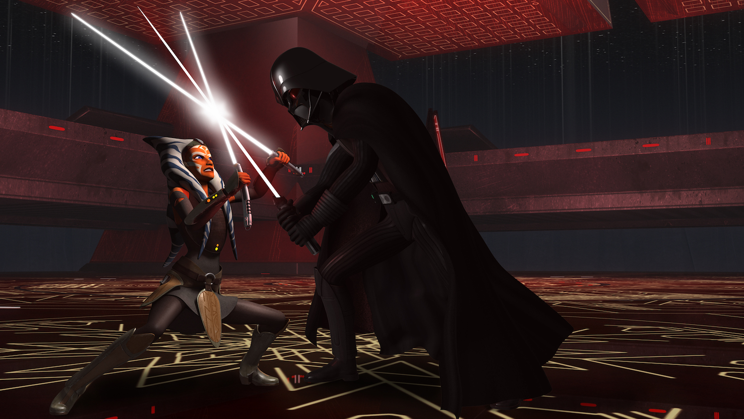 Ahsoka vs Vader