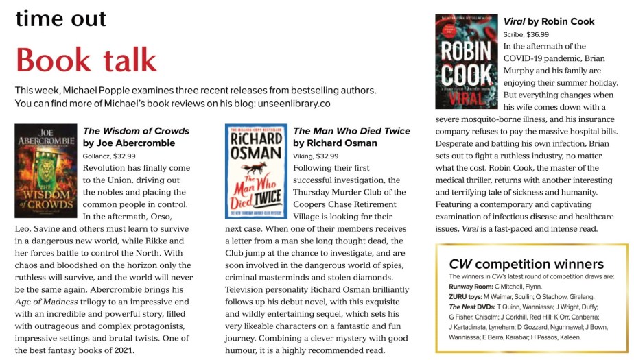 Canberra Weekly Column - Best of Three - 14 October 2021-1