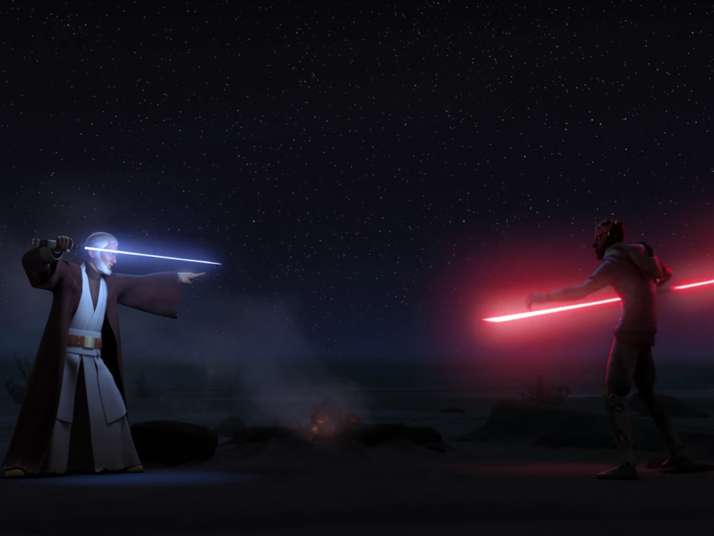 Kenobi vs Maul