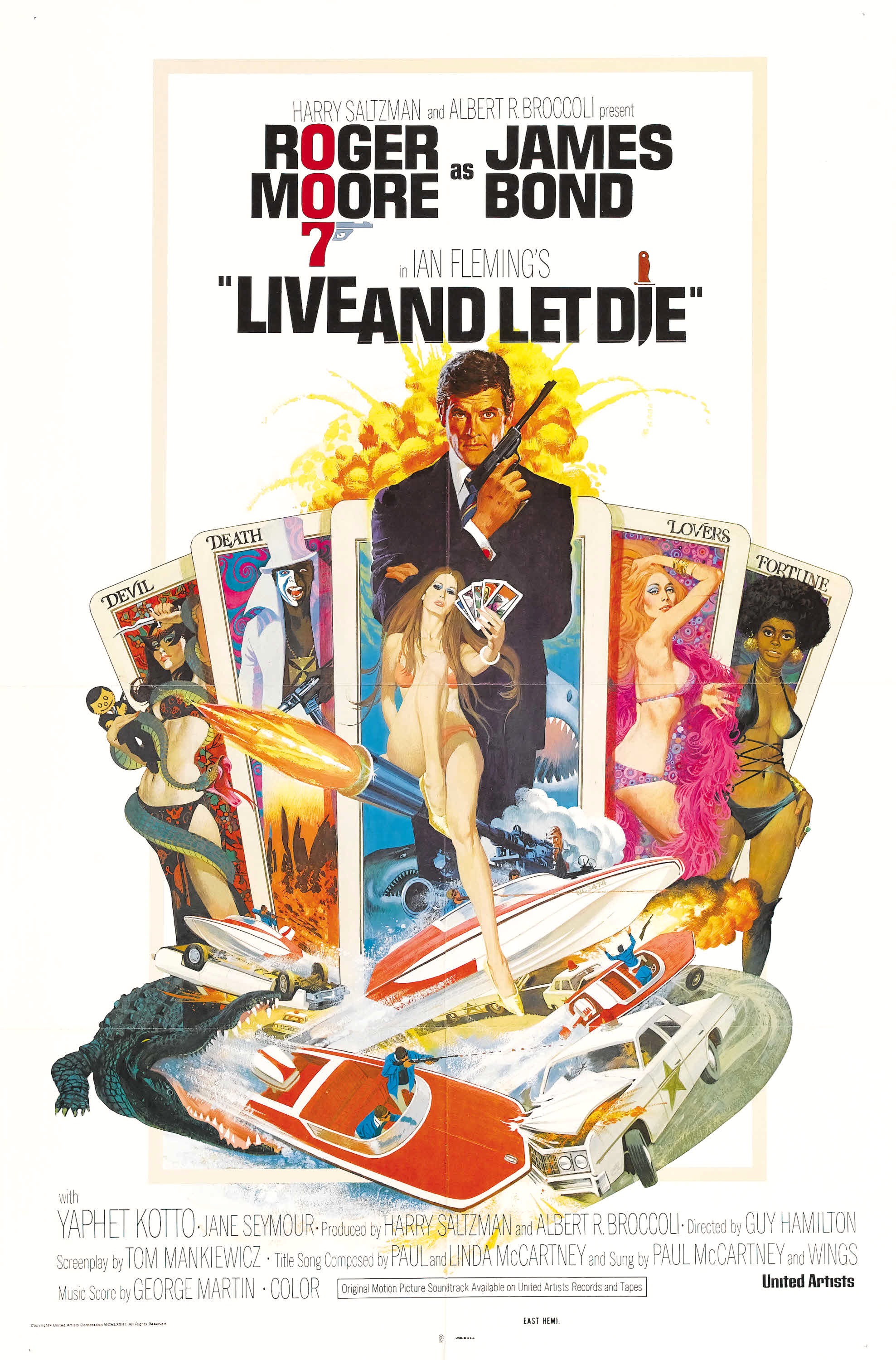 Live and Let Die Poster