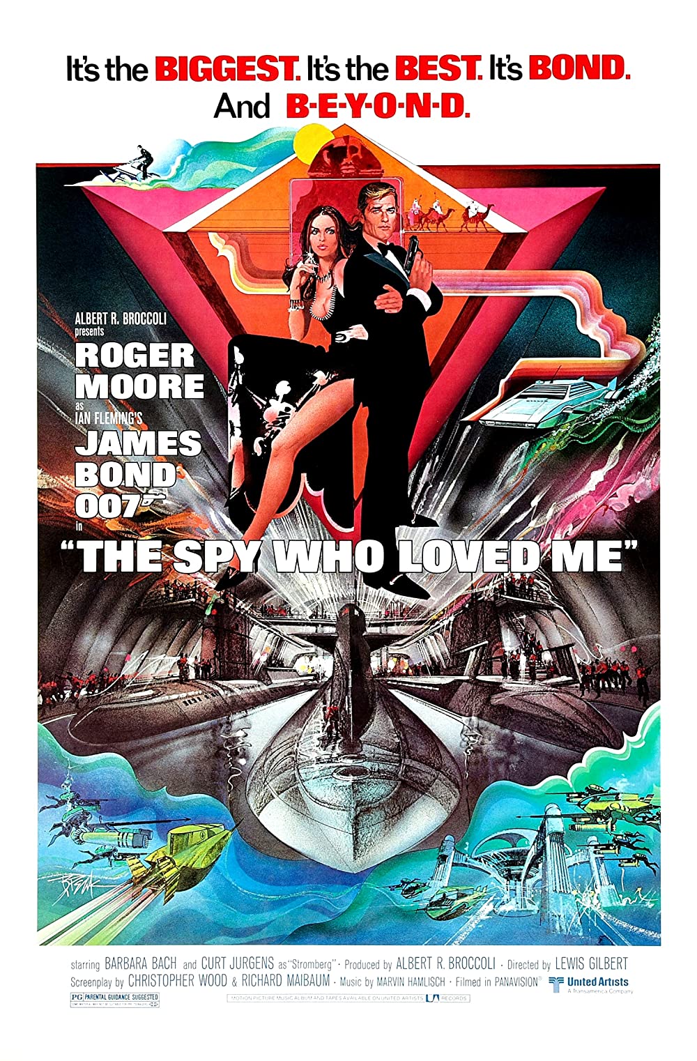 The Spy Who Loved Me Poster