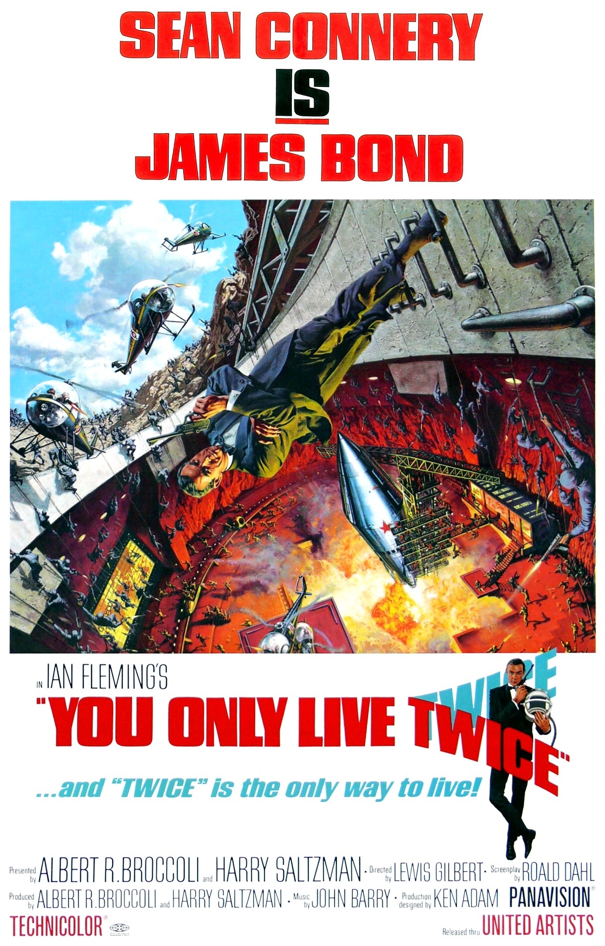 You Only Live Twice Poster