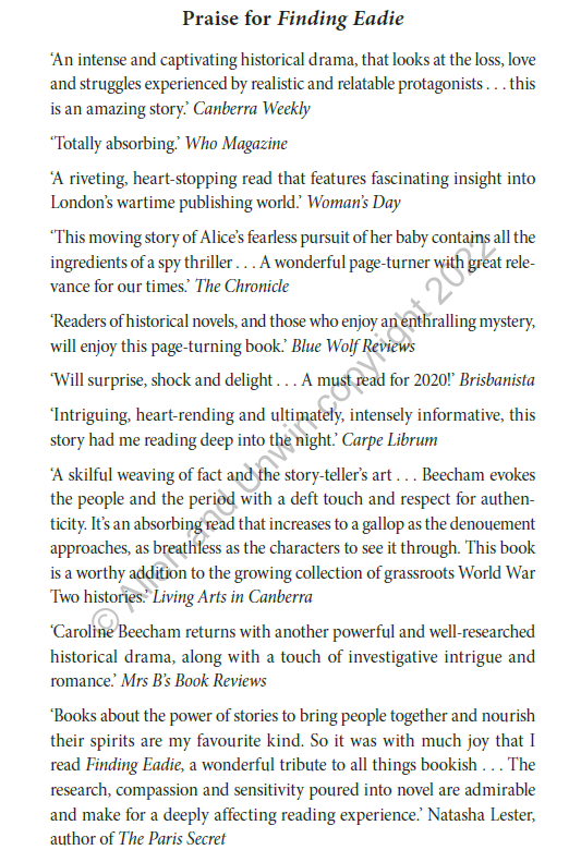 Esther's Children Front Page