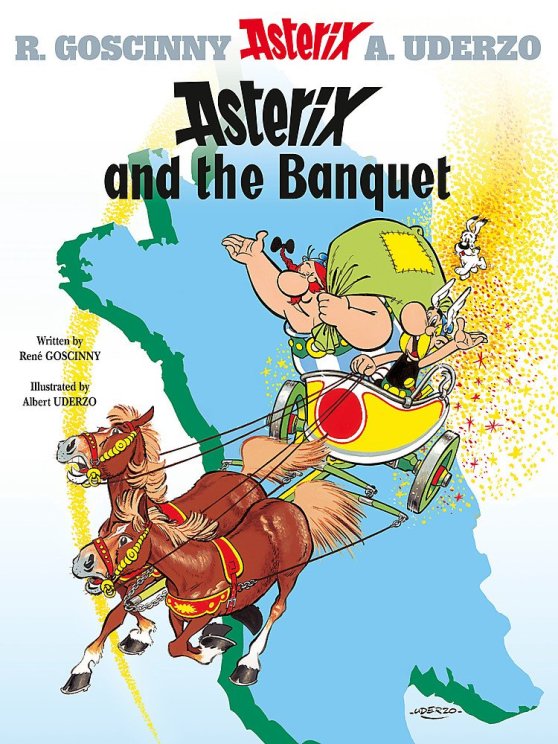 Asterix and the Banquet Cover