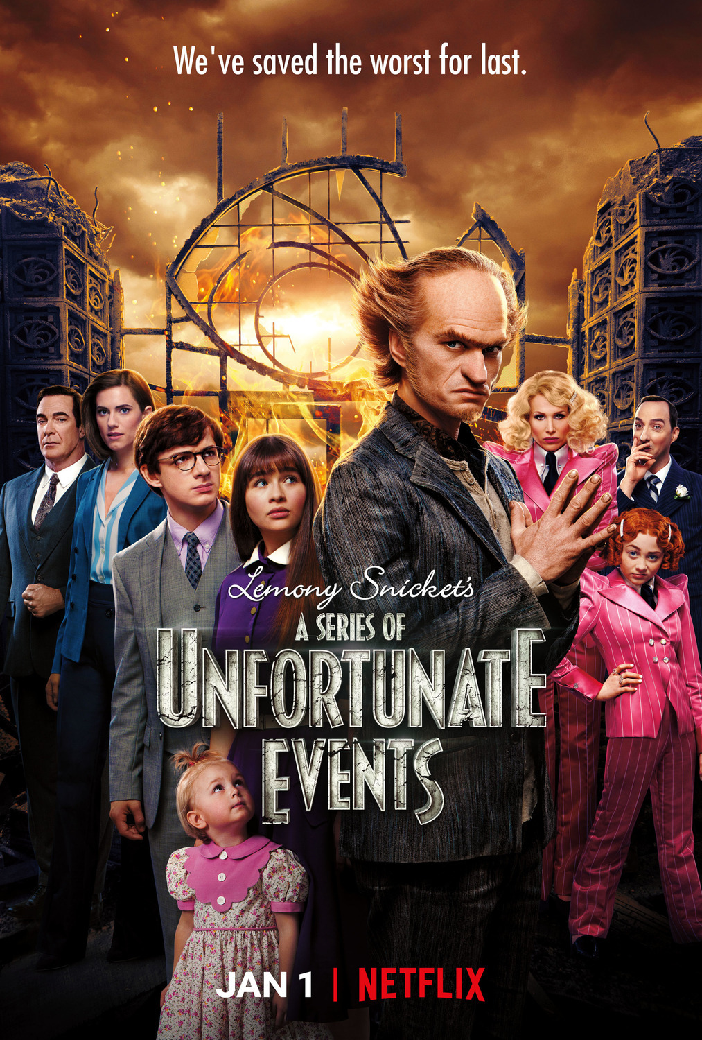 A Series of Unfortunate Events Poster