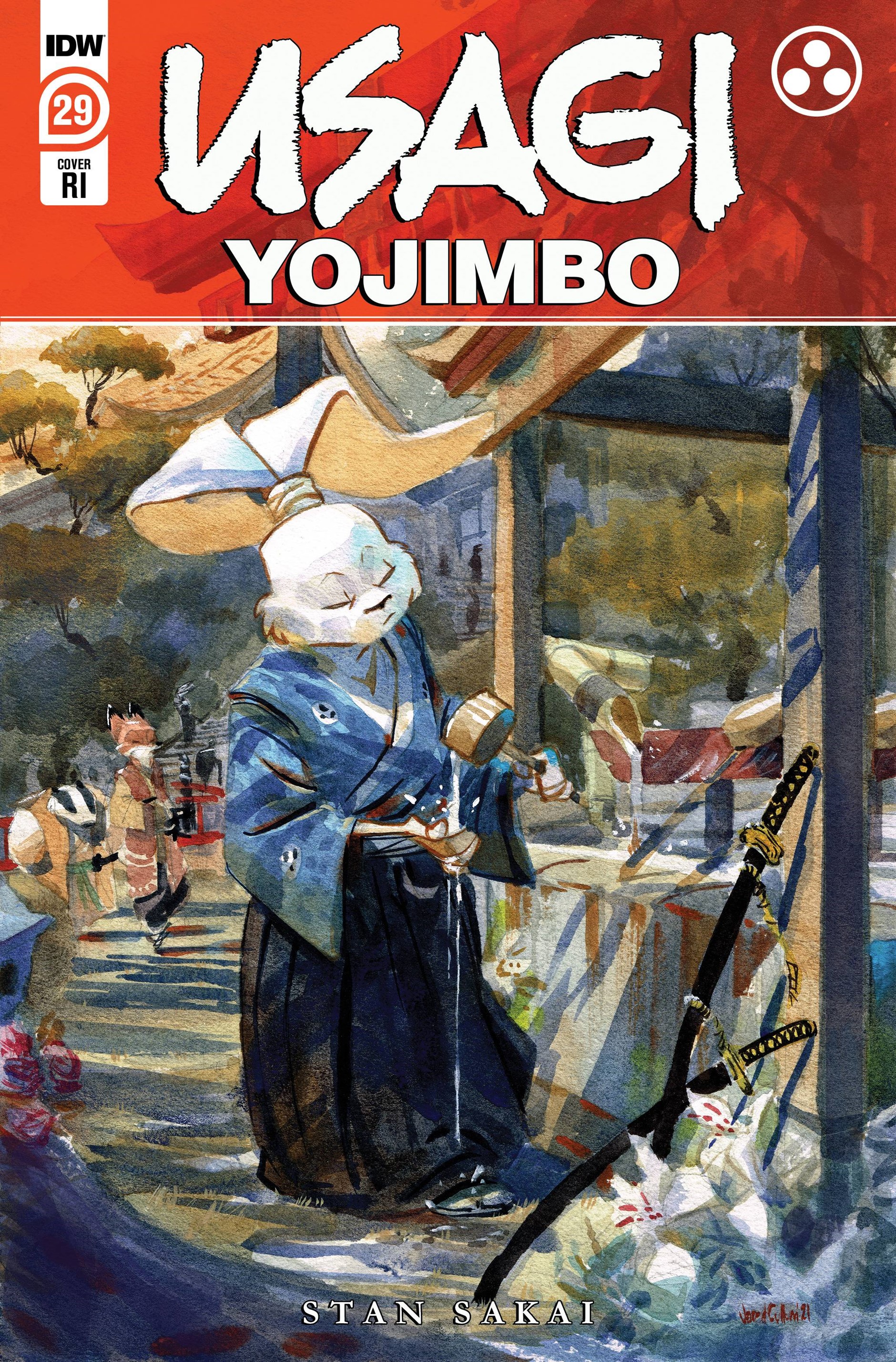 Usagi Yojimbo #29b Cover